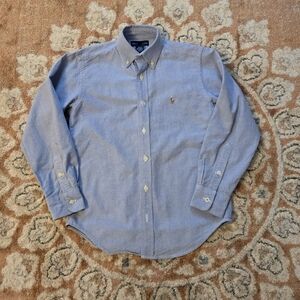 Ralph Lauren Blue Button-Down Shirt